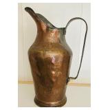Vintage Large 15" Copper Pitcher