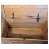 Vintage New England Wooden Egg Crate