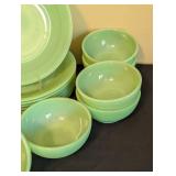 Vintage Fire King Jadeite Dish Set
