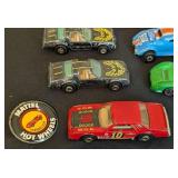 Vintage Hot Wheels Die Cast Toy Cars and Carrying Case