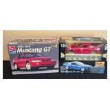 Pair of Mustang Model Car Kits