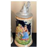 Vintage German Beer Steins