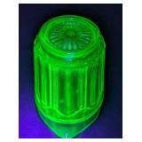 (3) Anchor Hocking Small Uranium Glass Dishes