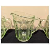 (3) Anchor Hocking Small Uranium Glass Dishes