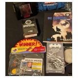 Assorted Action Movie Pins, Toys and More