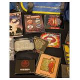 Assorted Action Movie Pins, Toys and More