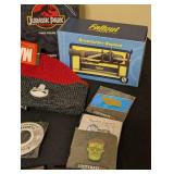 Assorted Action Movie Pins, Toys and More