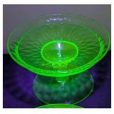 Assorted Vintage Uranium Glassware