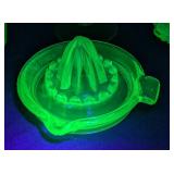 Assorted Vintage Uranium Glassware