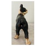 Vintage Style Cast Iron Boston Terrier Dog Doorstop