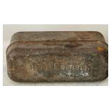 Vintage Collectables including Two Wooden Boxes, Black Fountain Pen, WW1 Army 1916 Bacon Tin and More!