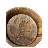 Hand-Carved Wooden Figurine Sancho Panza Ouro Artensia Don Quixote Spanish Peasant, Wood Butter Mold & More!