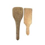 Hand-Carved Wooden Figurine Sancho Panza Ouro Artensia Don Quixote Spanish Peasant, Wood Butter Mold & More!