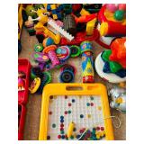 Large Bin Filled with a Variety of Fun Toys!