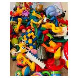 Large Bin Filled with a Variety of Fun Toys!