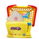 Hours of Fun! Large Lot of Play Food, Cash Register, Baskets, Toaster and Blender