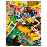 Large Lot of Playmobil People and Accessories