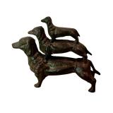 Cast Iron Winged Flying Pig Figurine Paperweight Statue, Cast Iron Dachshund Boot Scraper and More!