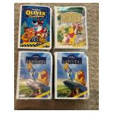 Four Disney Collectable Figurines by McDonald
