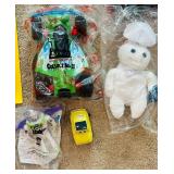 Large Lot of Collectable Toys including Pillsbury Doughboy, Homer Simpson and More!