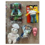 Large Lot of Collectable Toys including Pillsbury Doughboy, Homer Simpson and More!