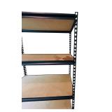 Five Shelf Metal Storage Shelving Unit