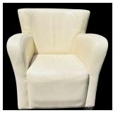 Monarch Faux Leather Accent Chair
