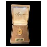 Vintage Necklace Gold Filled Locket by Borrows