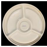 Vintage Jadeite Mixing Bowl and Green Divided Fireking Plates and More