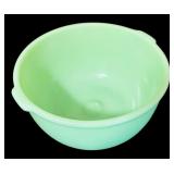 Vintage Jadeite Mixing Bowl and Green Divided Fireking Plates and More