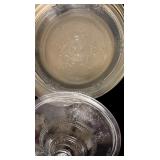 Vintage Dishes including Fostoria Chintz Baroque Cake Plate and More