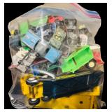 Vintage Matchbox and Others in Two Gallon Bags including Cars, Trucks and More
