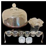 Beautiful Home Decor including Candle Holders, Cake Stand (Crate & Barrel) and More