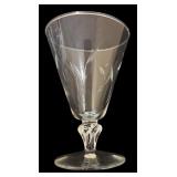 Thirteen Vintage Water Goblets Simplicity by Libbey Glass Company