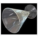 Thirteen Vintage Water Goblets Simplicity by Libbey Glass Company