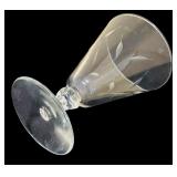 Thirteen Vintage Water Goblets Simplicity by Libbey Glass Company