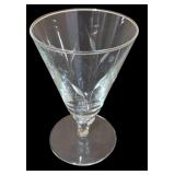 Thirteen Vintage Water Goblets Simplicity by Libbey Glass Company