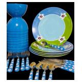 Assorted Colorful Picnic Ware