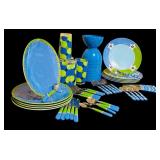 Assorted Colorful Picnic Ware