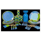 Assorted Colorful Picnic Ware