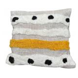 Fabulous Throw Pillows in Oranges, Yellow, Black & White and More