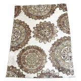 Beautiful Banda Ivory Area Rug by Torino Made in Turkey