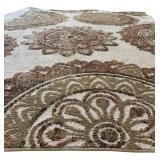 Beautiful Banda Ivory Area Rug by Torino Made in Turkey