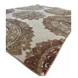 Beautiful Banda Ivory Area Rug by Torino Made in Turkey