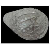 Vintage Lots of Cristal de Flandre France, Vases and Etched Holiday Wine Glasses