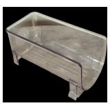 M Design Stackable Plastic Water Bottle and Wine Rack, Designed for Refrigerator or Pantry Use