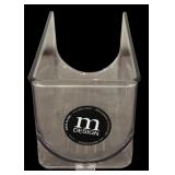 M Design Stackable Plastic Water Bottle and Wine Rack, Designed for Refrigerator or Pantry Use