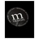 M Design Stackable Plastic Water Bottle and Wine Rack, Designed for Refrigerator or Pantry Use