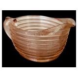 Pink Depression Glassware by "Hocking Glass Company"