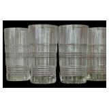 Vintage Crystal Tumblers including Low and High Balls